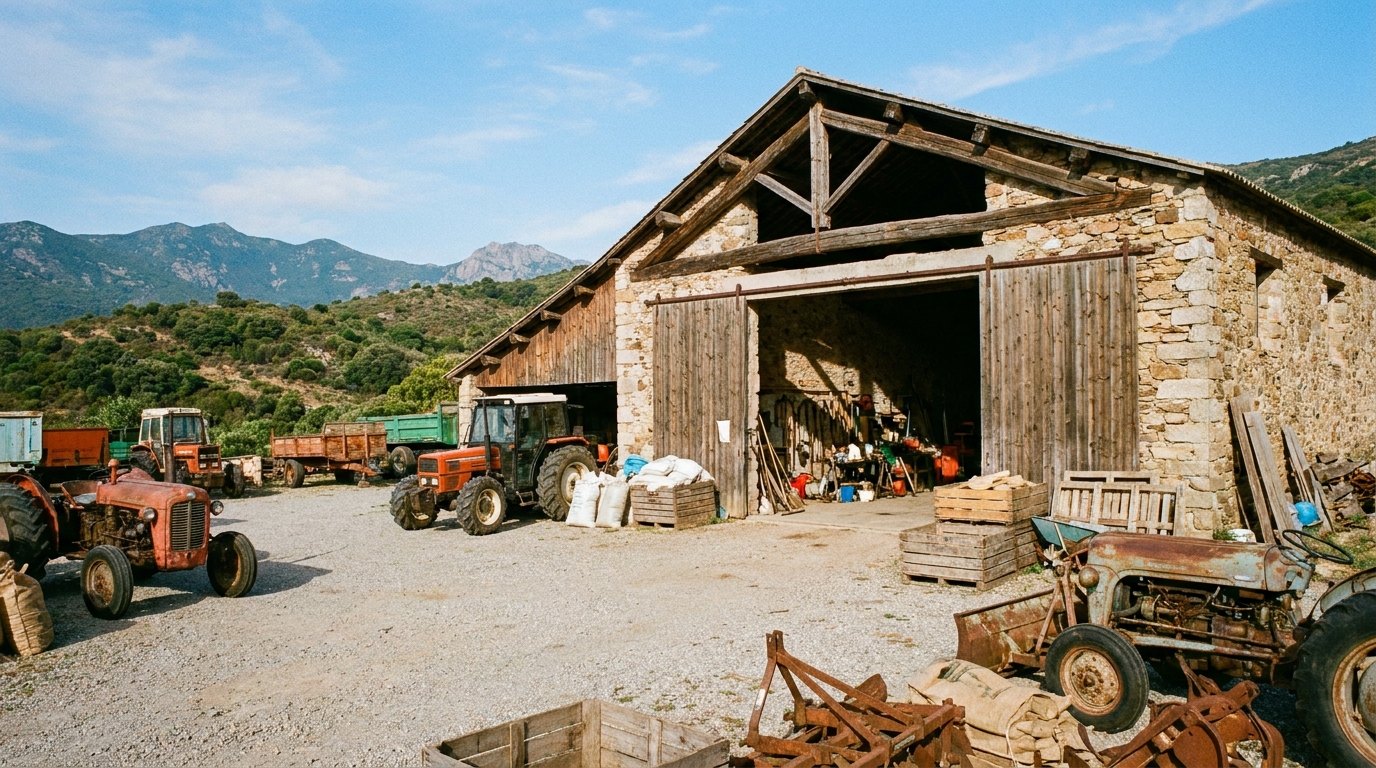 Le comptoir agricole à Vallicella, Vescovato